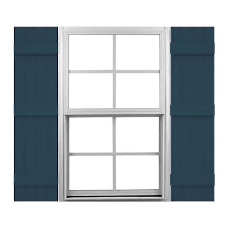 Ekena Millwork Mid-America Vinyl, Custom Four Board Joined (3 Batten), Board-n-Batten Shutters, J41460036, PR J41460036